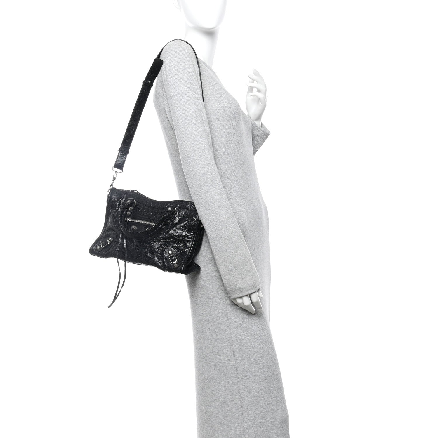 Agneau Arena Silver Hardware Small Le City Black