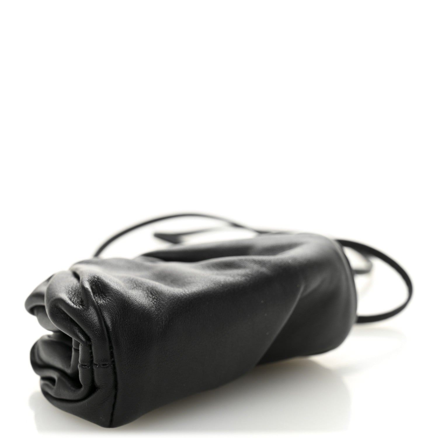 Butter Calfskin Coin Purse Black