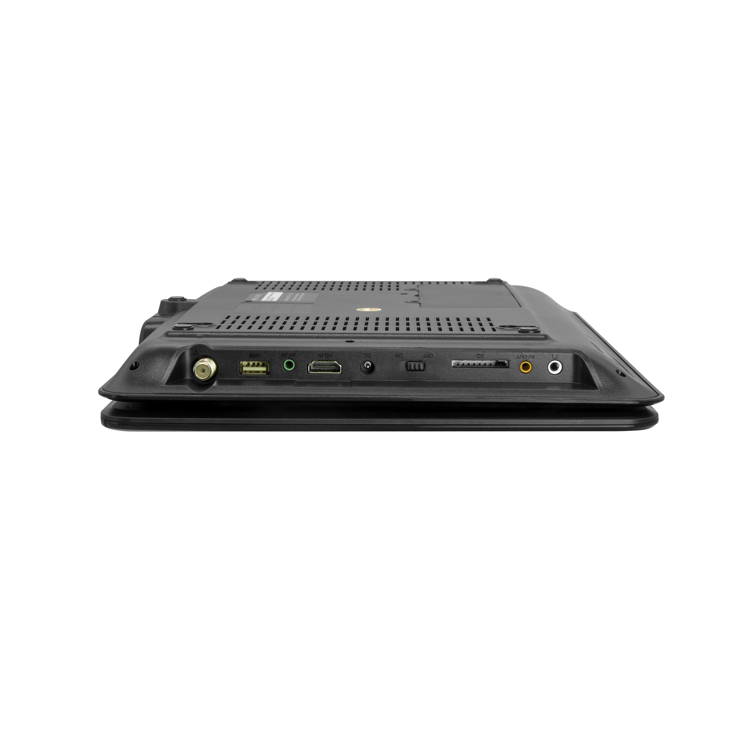 Portable TV+DVD Player with Color TFT LED Screen and USB/HD/AV Inputs