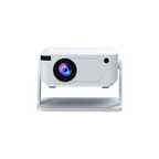 Android HD Digital Projector with Holder - Smart Outdoor Projector with HDMI, USB, and Wireless Connectivity for Home Cinema