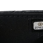 Lambskin Quilted Wallet On Chain WOC Black