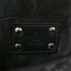 Satin Mini Monogram Conte De Fees Patchwork Musette Black