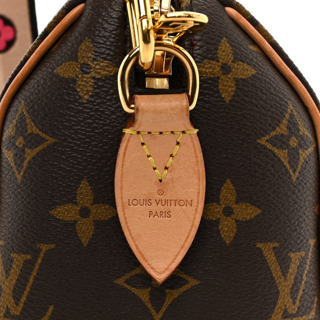 Monogram Speedy Bandouliere 20 Black
