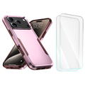 Entronix Bundle Compatible with iPhone 17 Pro Max - Soft-Touch Dual-Layer Case & 2 Clear Screen Protector