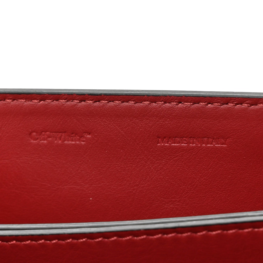 Calfskin Jitney 2.8 Not For Sale Top Handle Bag Black White