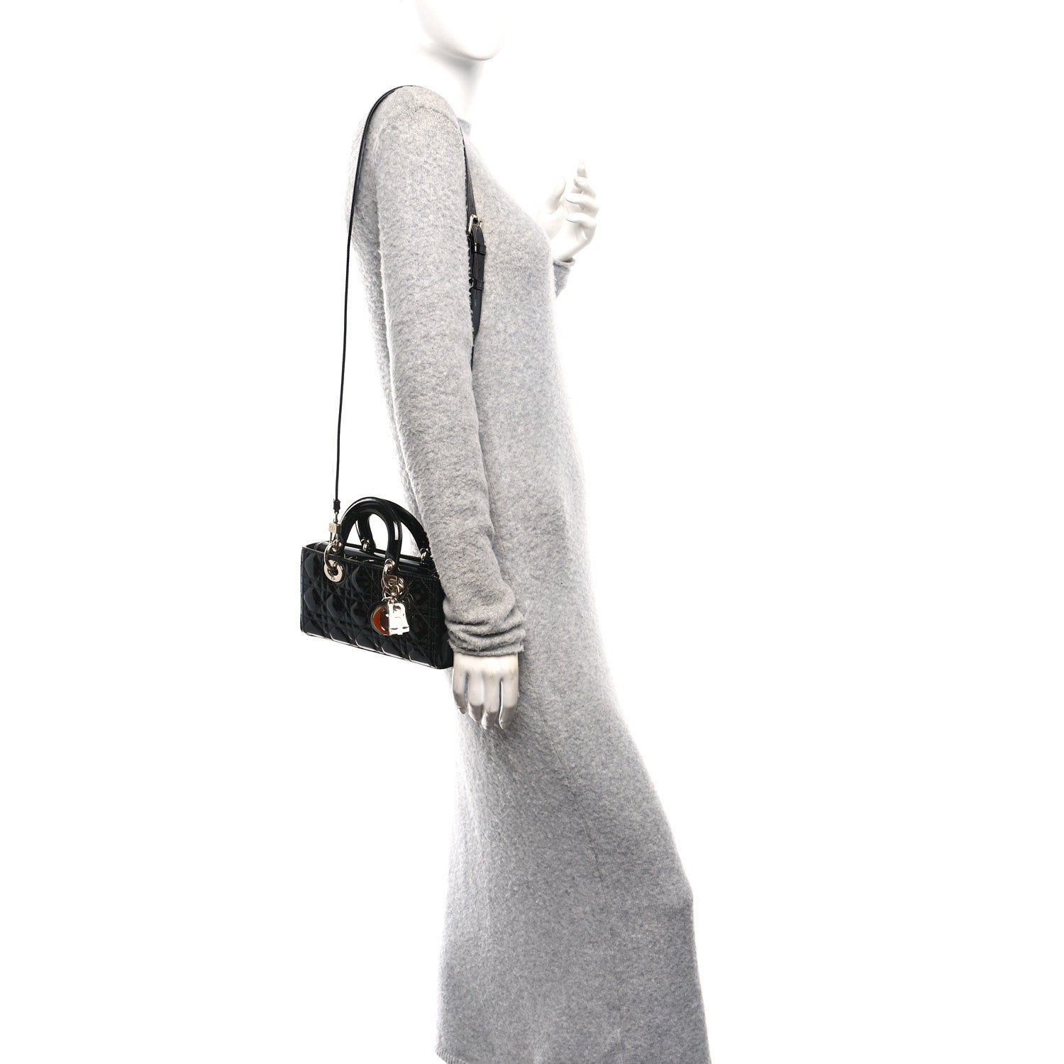 Patent Cannage Small Lady D-Joy Black