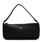 Tessuto Nylon Pochette Bag Black
