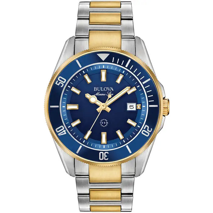 Bulova Marine Star Men's Two-Tone Watch