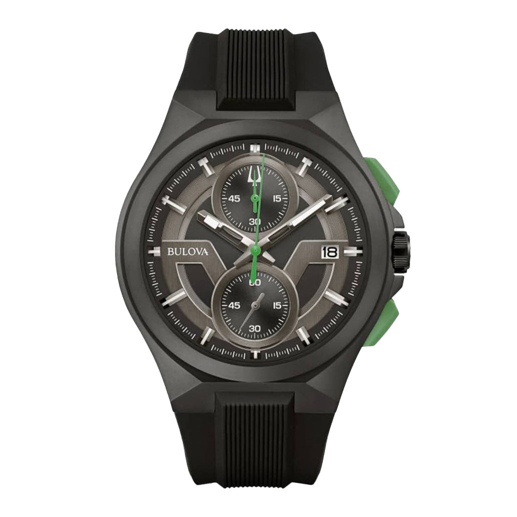 Bulova Maquina Men's Black Watch