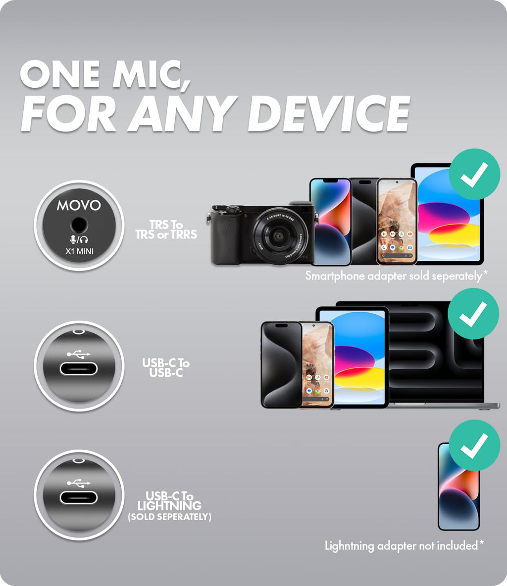 Movo X1-Mini Video Supercardioid Shotgun Mic