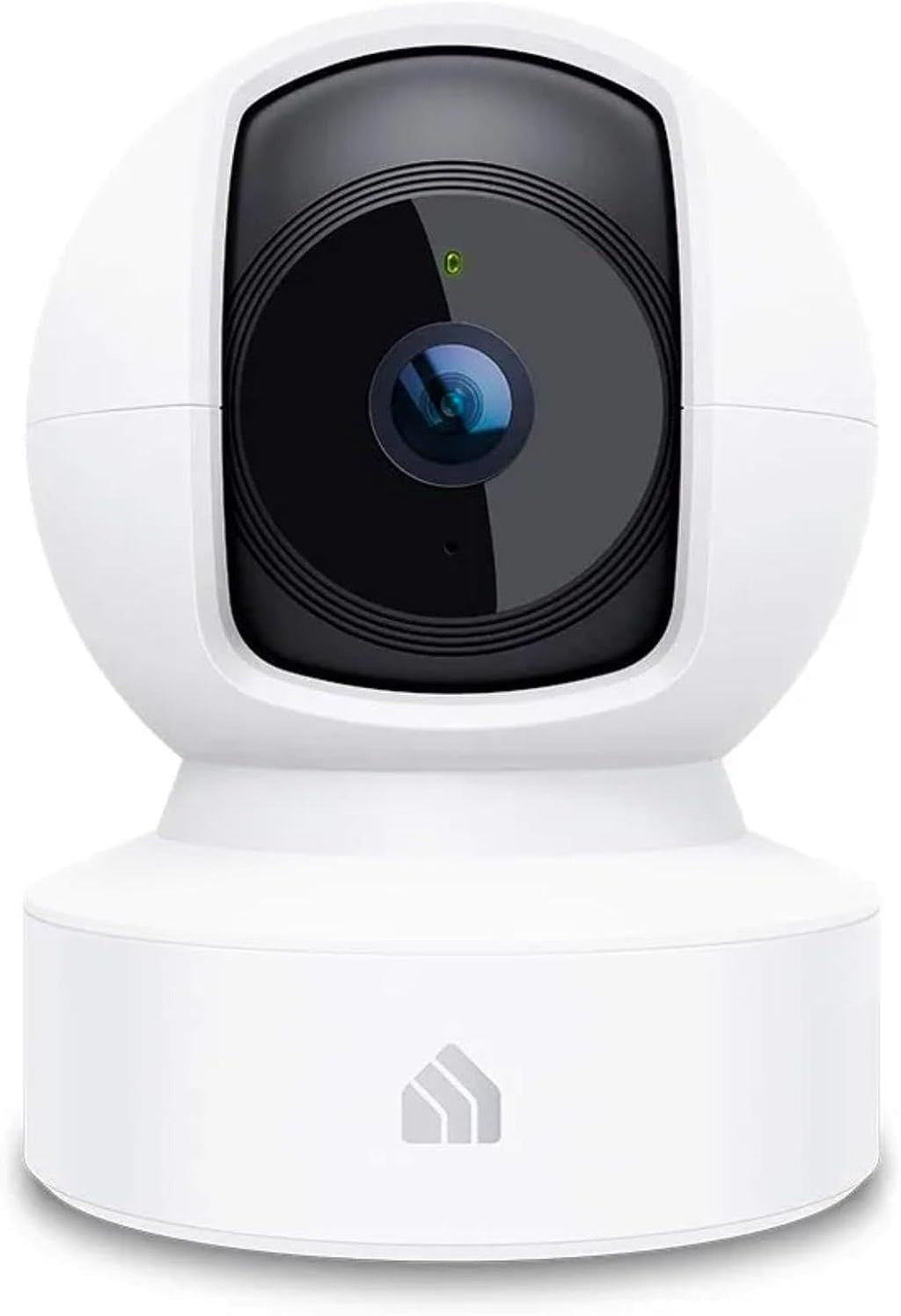 Indoor Pan/Tilt Smart Security Camera, 1080p HD Dog-Camera,2.4GHz with Night Vision,Motion Detection for Baby and Pet Monitor, Cloud & SD Card Storage, Works with Alexa& Google Home (EC70), White