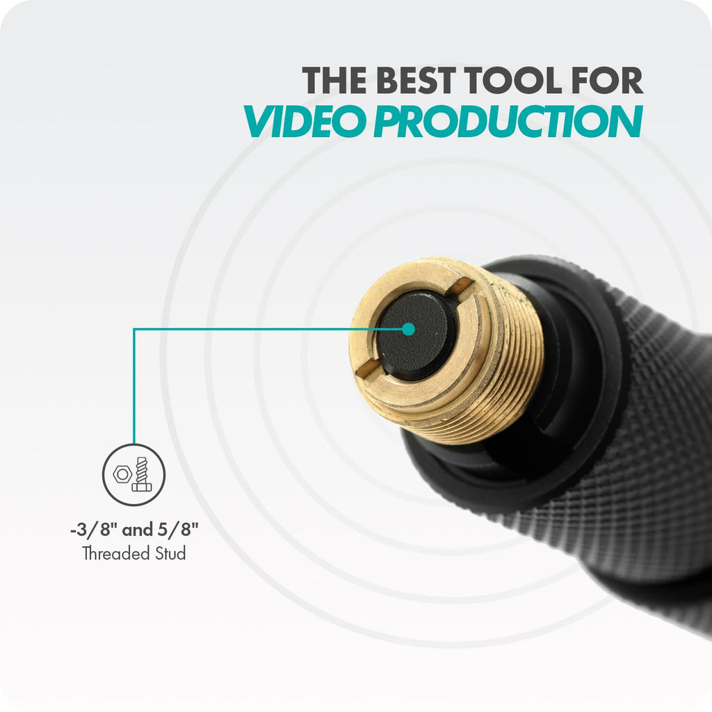 Movo CMP-17C Boom Pole for XLR Shotgun Mics