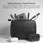 Techcessories 30W USB-C PD Charging Kit with Travel Pouch