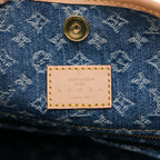 Monogram Denim CarryAll MM Blue