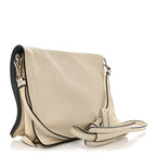 Glace Calf Etiquette Flap Bianco Astra