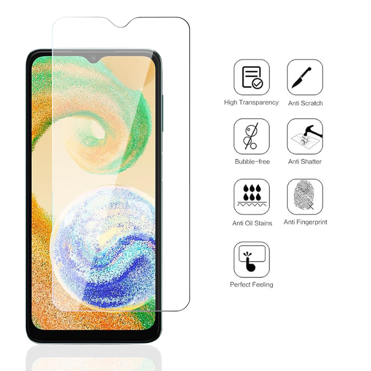 Reiko Samsung Galaxy A13 5G Super Durable Glass