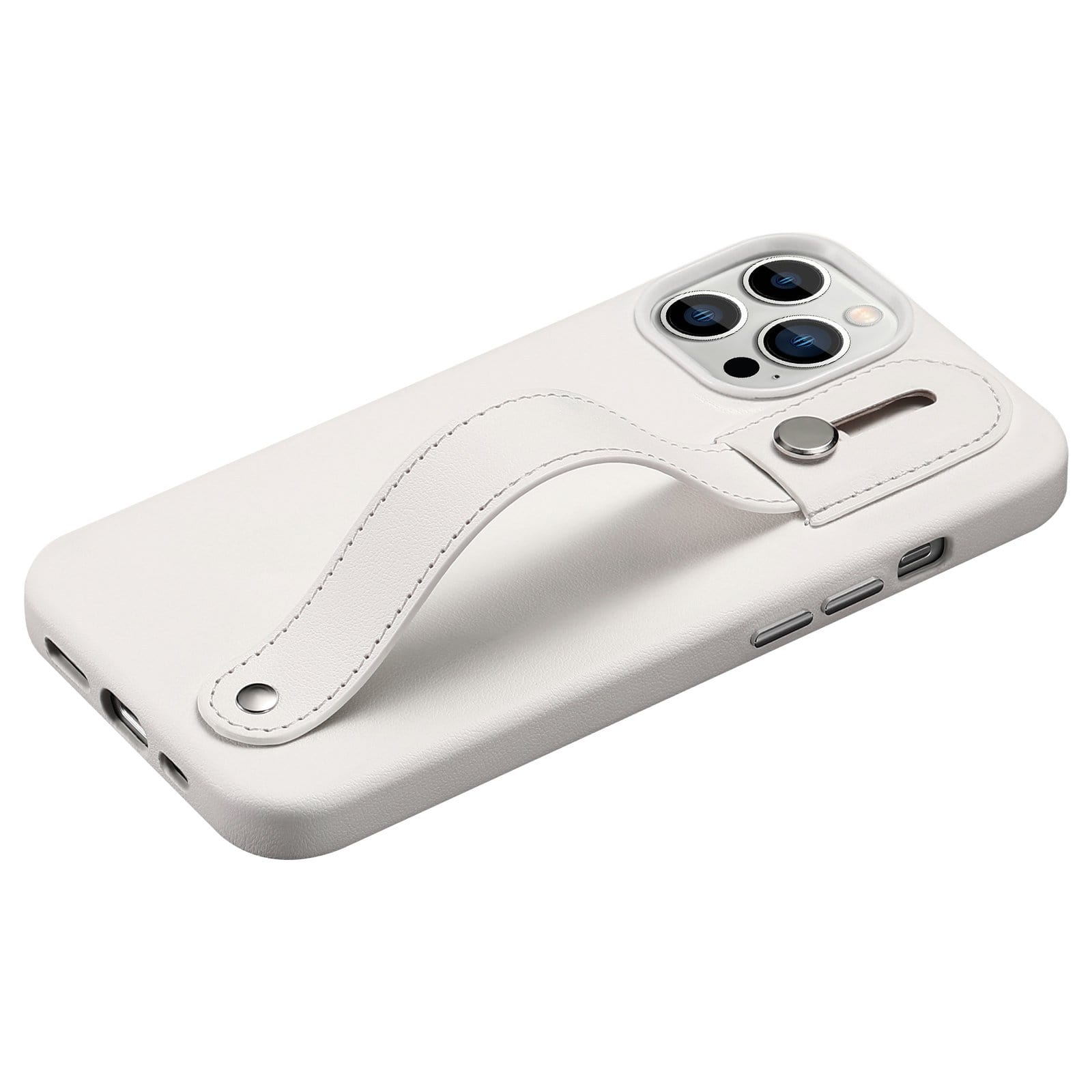 SAHARA - Indy Series White FingerGrip Series Case - iPhone 13 Pro Max