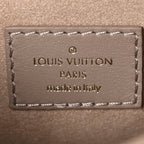 Calfskin LV New Wave Chain Bag Taupe