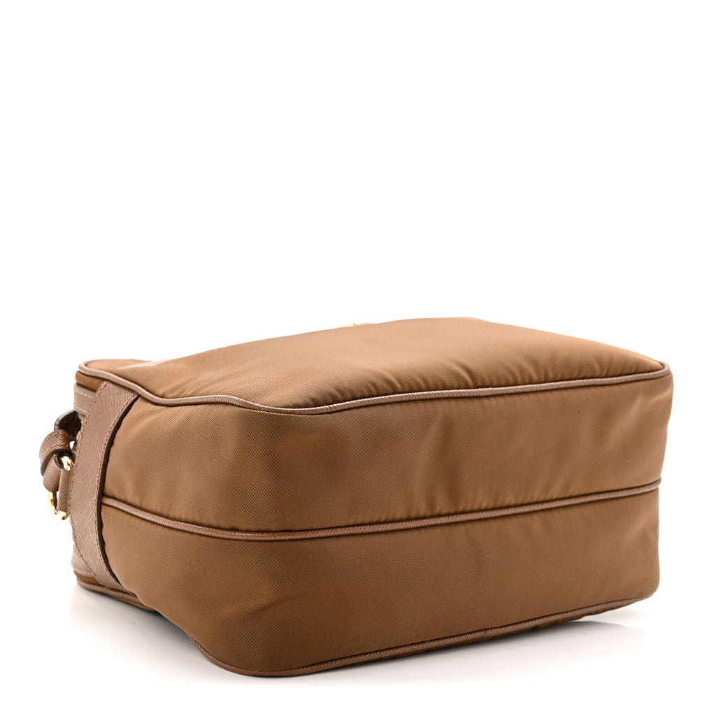 Tessuto Nylon Saffiano Re-Edition 1978 Messenger Bag Sughero