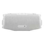 JBL Charge 6 Waterproof Portable Speaker Bundle with gSport Silicone Sleeve (White)