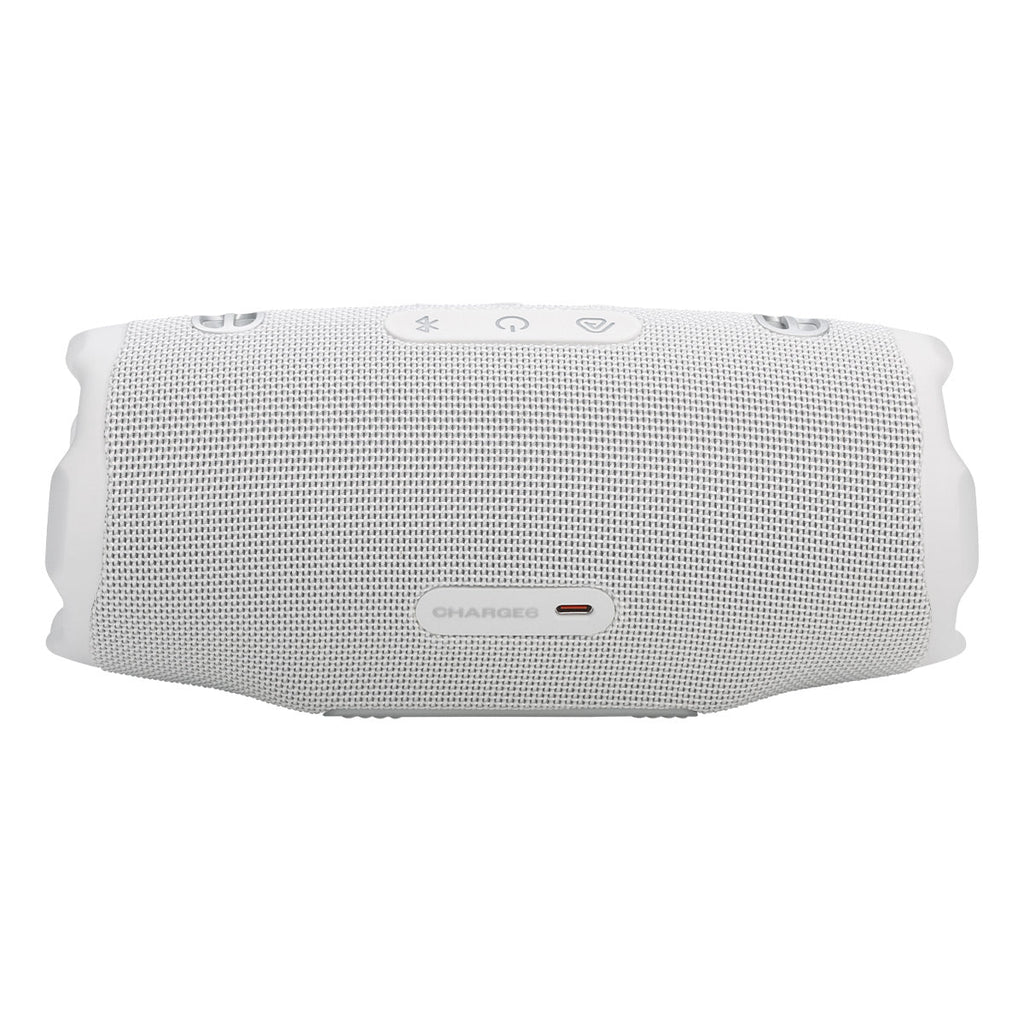 JBL Charge 6 Portable Bluetooth Speaker (White)