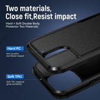 Entronix Case Compatible with iPhone 13 Pro - Soft-Touch Dual-Layer Sleek Cover