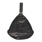 Snakeskin Rock and Chain Hobo Black