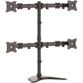 Articulating Quad Monitor Desktop