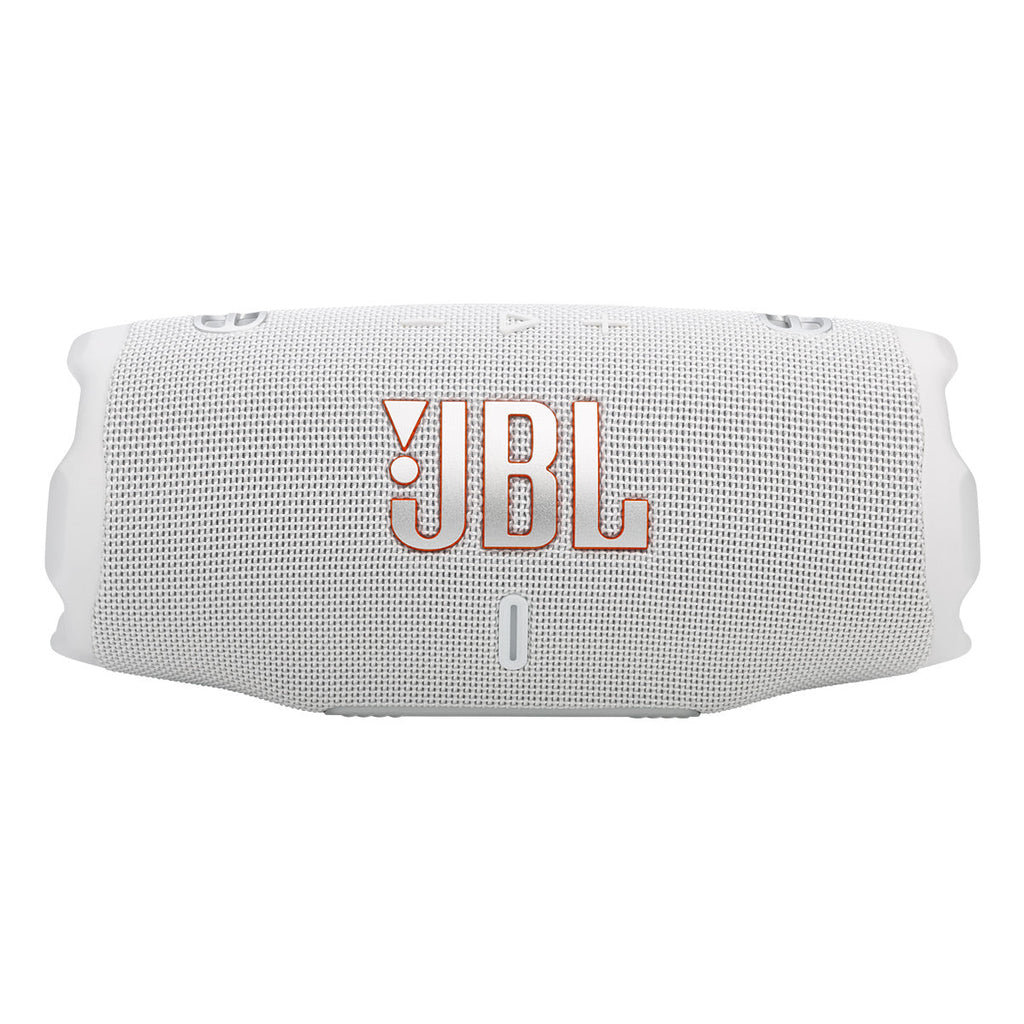 JBL Charge 6 Portable Bluetooth Speaker (White)