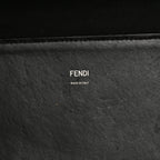 Vitello King Plexiglass Medium Fendi Sunshine Shopper Tote Black