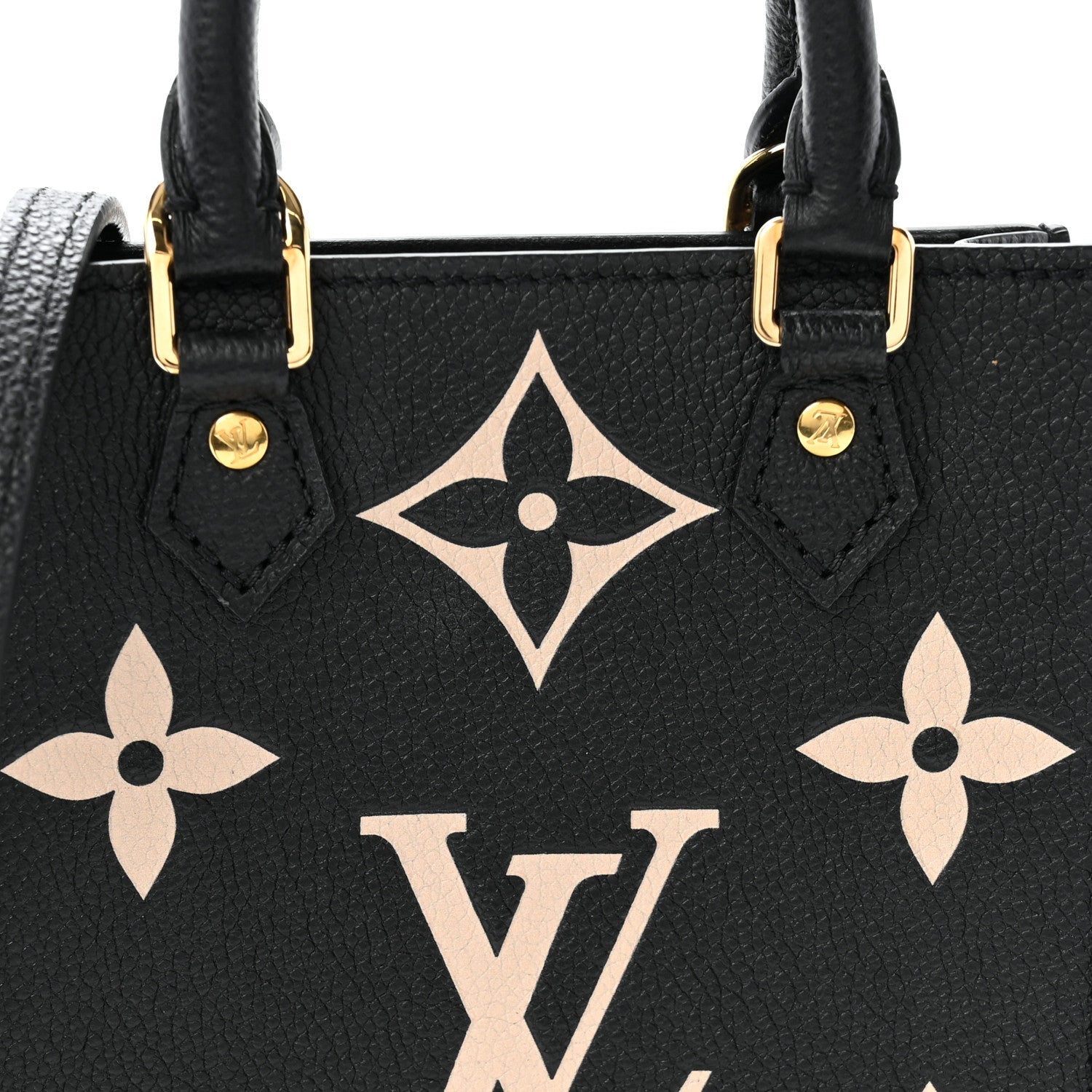 Empreinte Monogram Giant Petit Sac Plat Black Beige