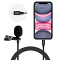 Movo iLav-L Digital Lavalier Omnidirectional Clip on Microphone (Lightning)