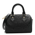 Empreinte Monogram Giant Speedy Bandouliere 20 Black