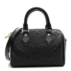 Empreinte Monogram Giant Speedy Bandouliere 20 Black