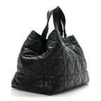 Calfskin Macrocannage Large Toujours Black
