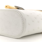 Ostrich Vanity Chain Pouch
