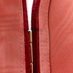 Snakeskin Broadway Mini Heart Top Handle Bag Rasberry Candy