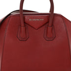 Sugar Goatskin Mini Antigona Red