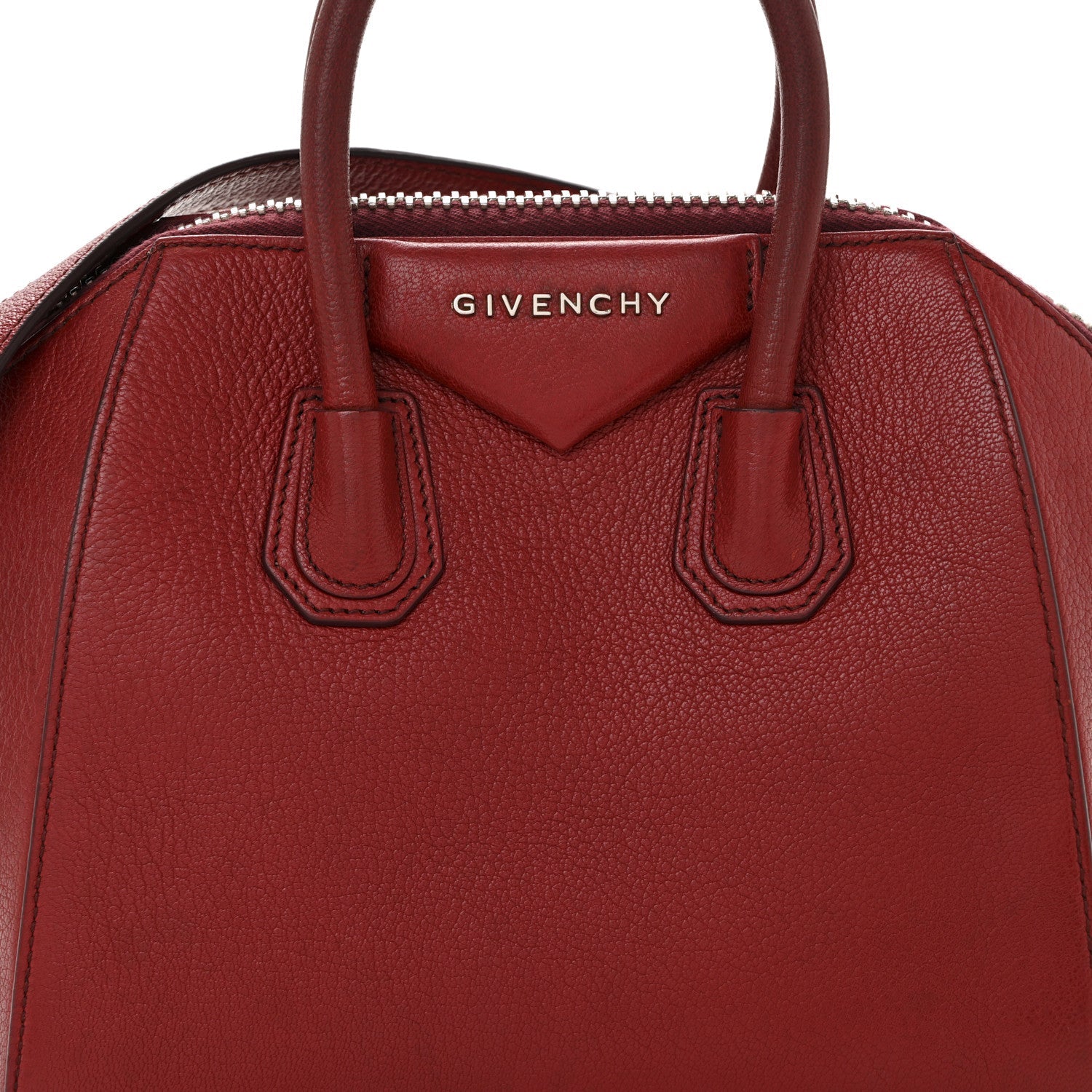 Sugar Goatskin Mini Antigona Red