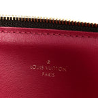 Monogram Pochette Felicie Chain Wallet Fuchsia