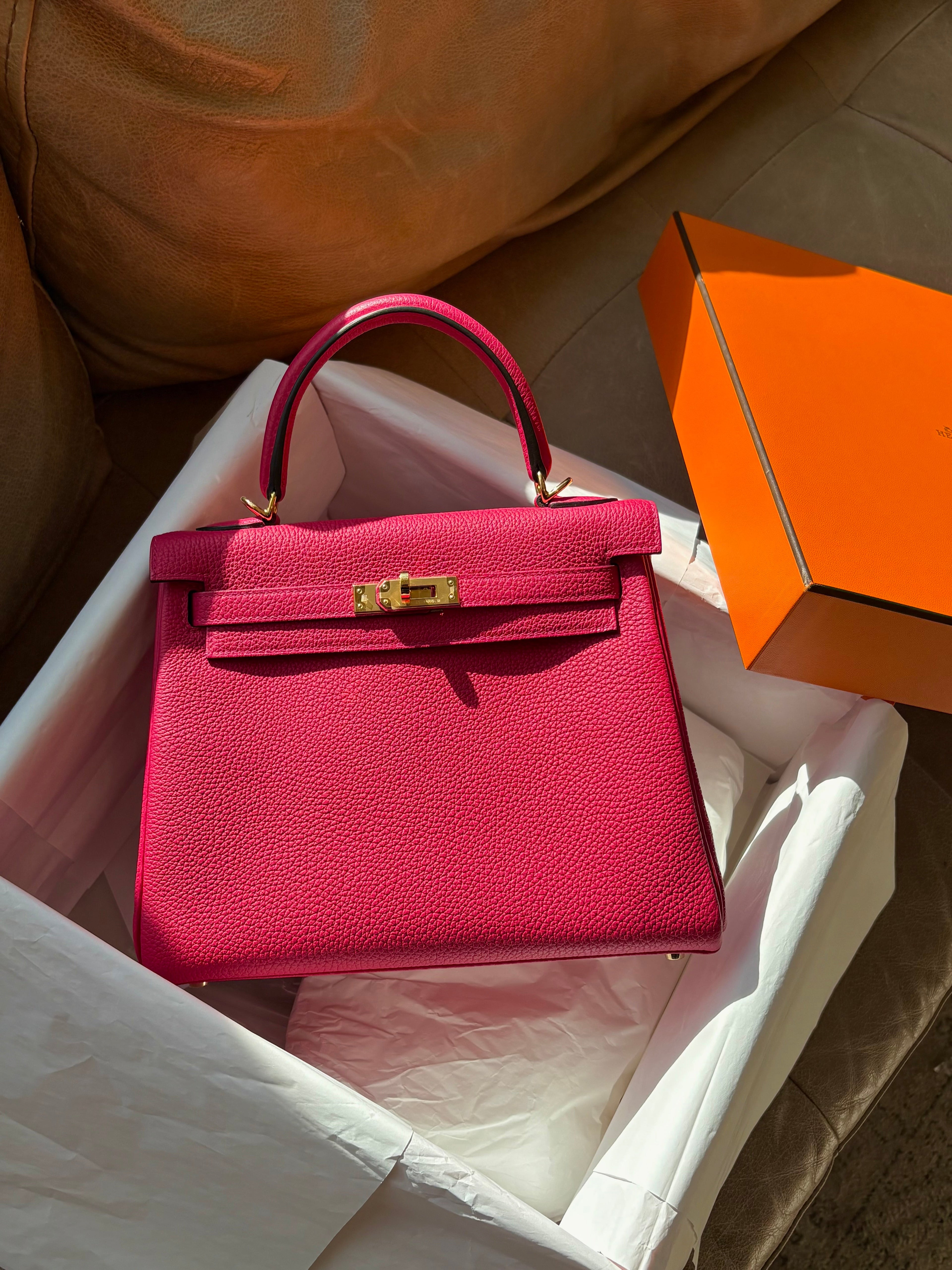 Hermes 'Kelly II Retourne 25' Handbag