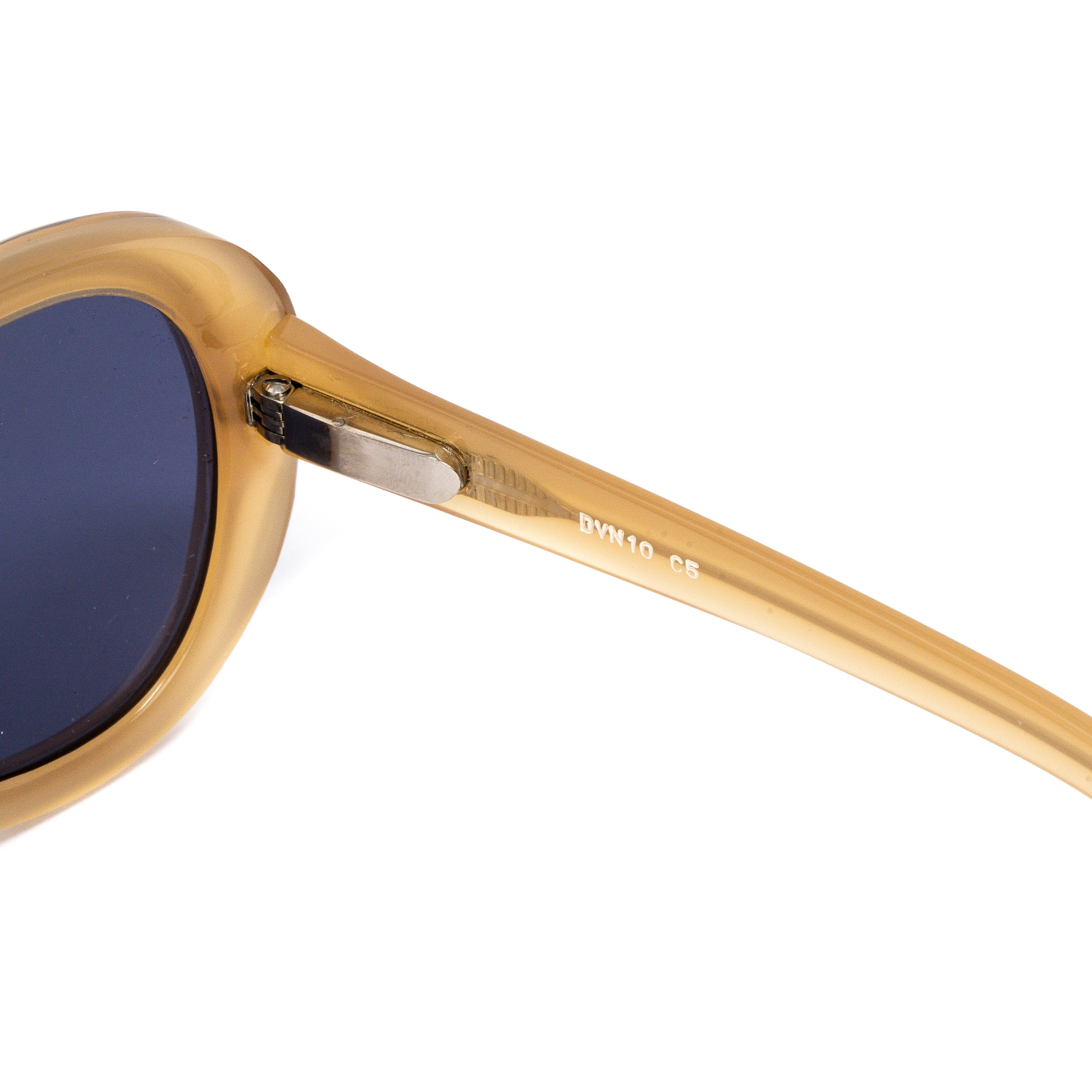 Dries Van Noten Unisex Aviator Brown Sunglasses
