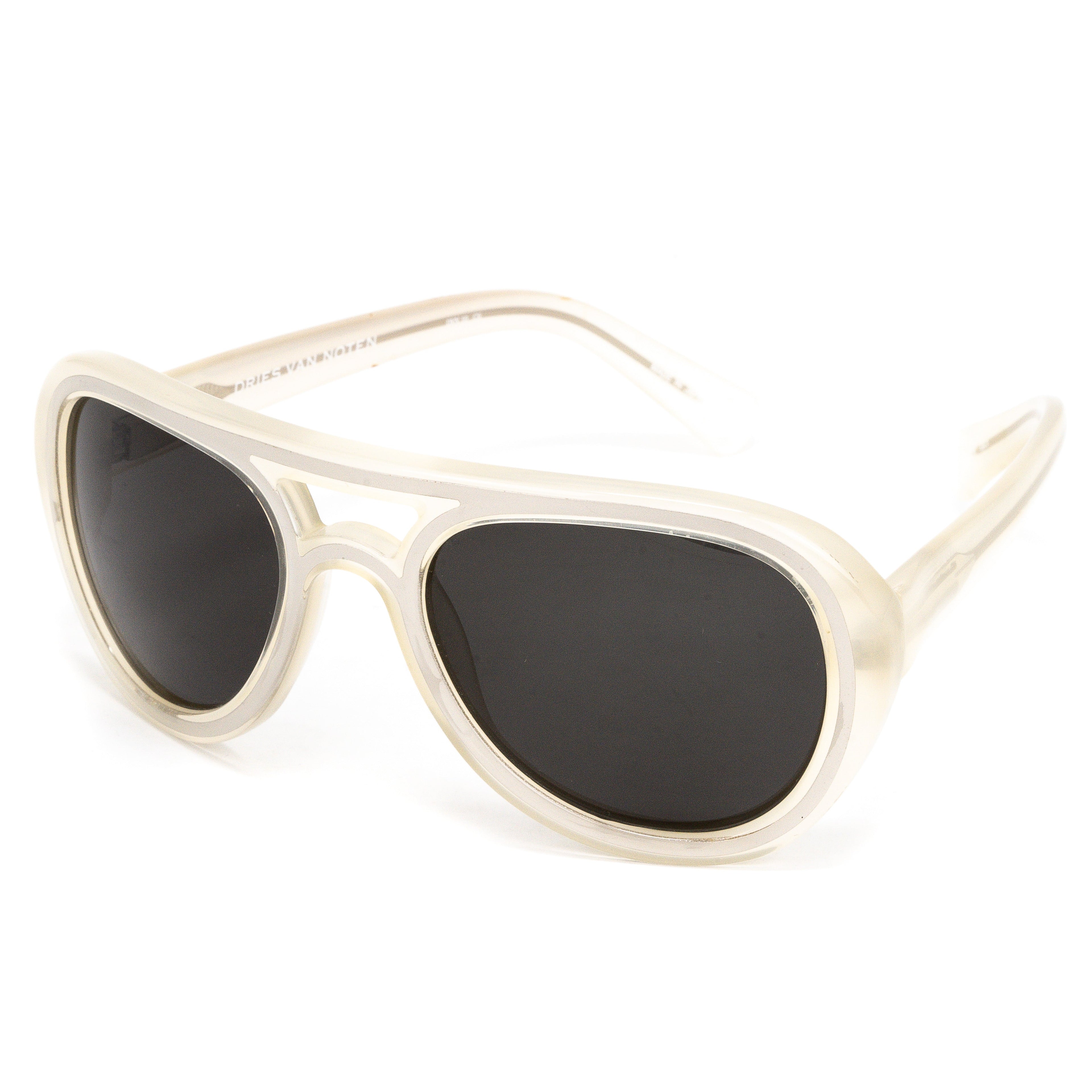 Dries Van Noten Unisex Aviator Grey Sunglasses