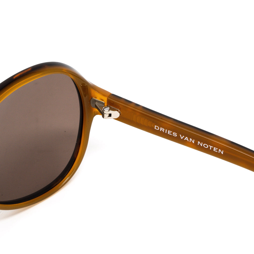 Dries Van Noten Unisex Aviator Green Sunglasses