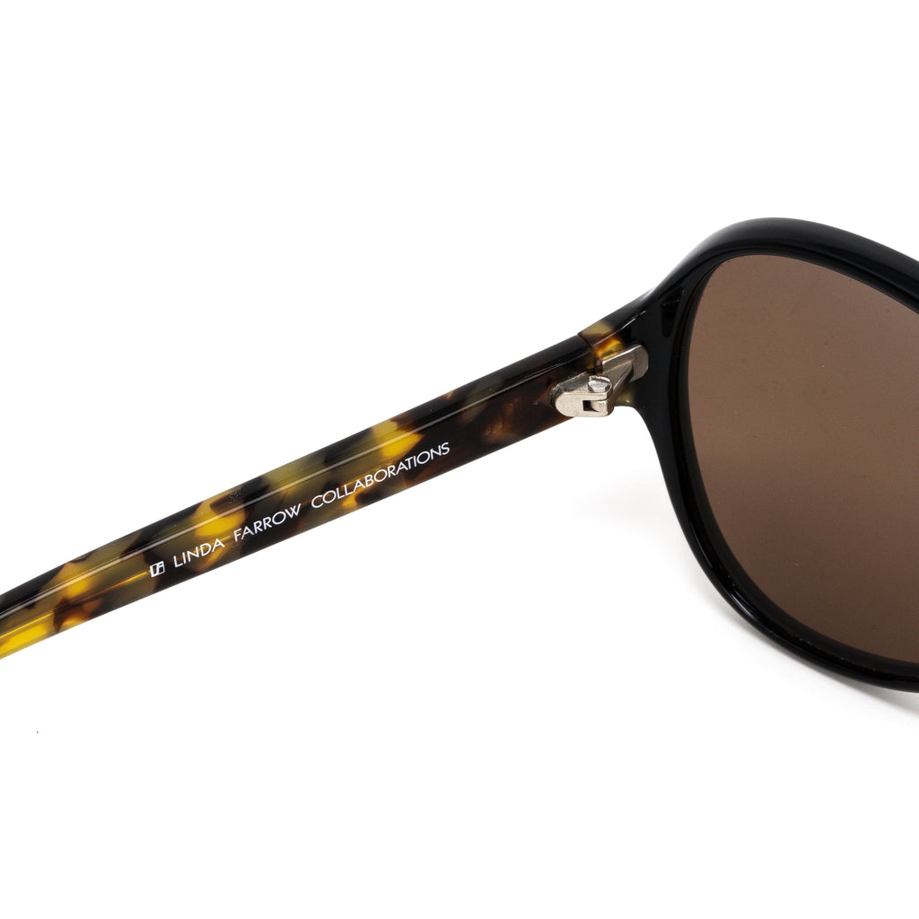Dries Van Noten Unisex Aviator Brown Sunglasses