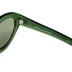 Dries Van Noten Unisex Aviator Green Sunglasses