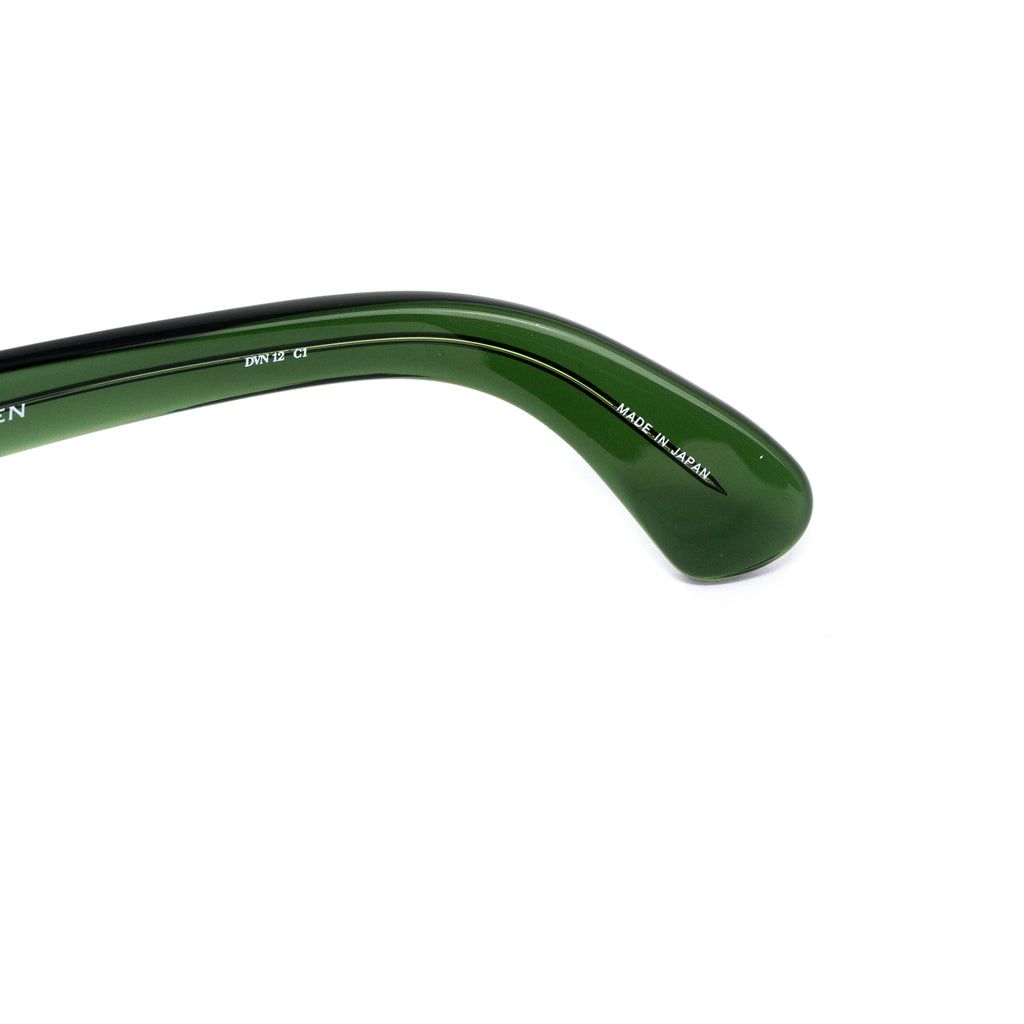 Dries Van Noten Unisex Aviator Green Sunglasses
