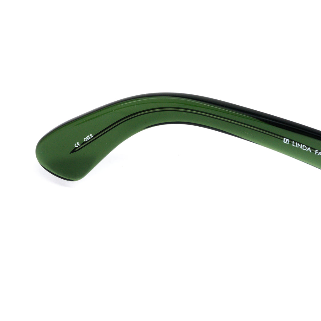 Dries Van Noten Unisex Aviator Green Sunglasses