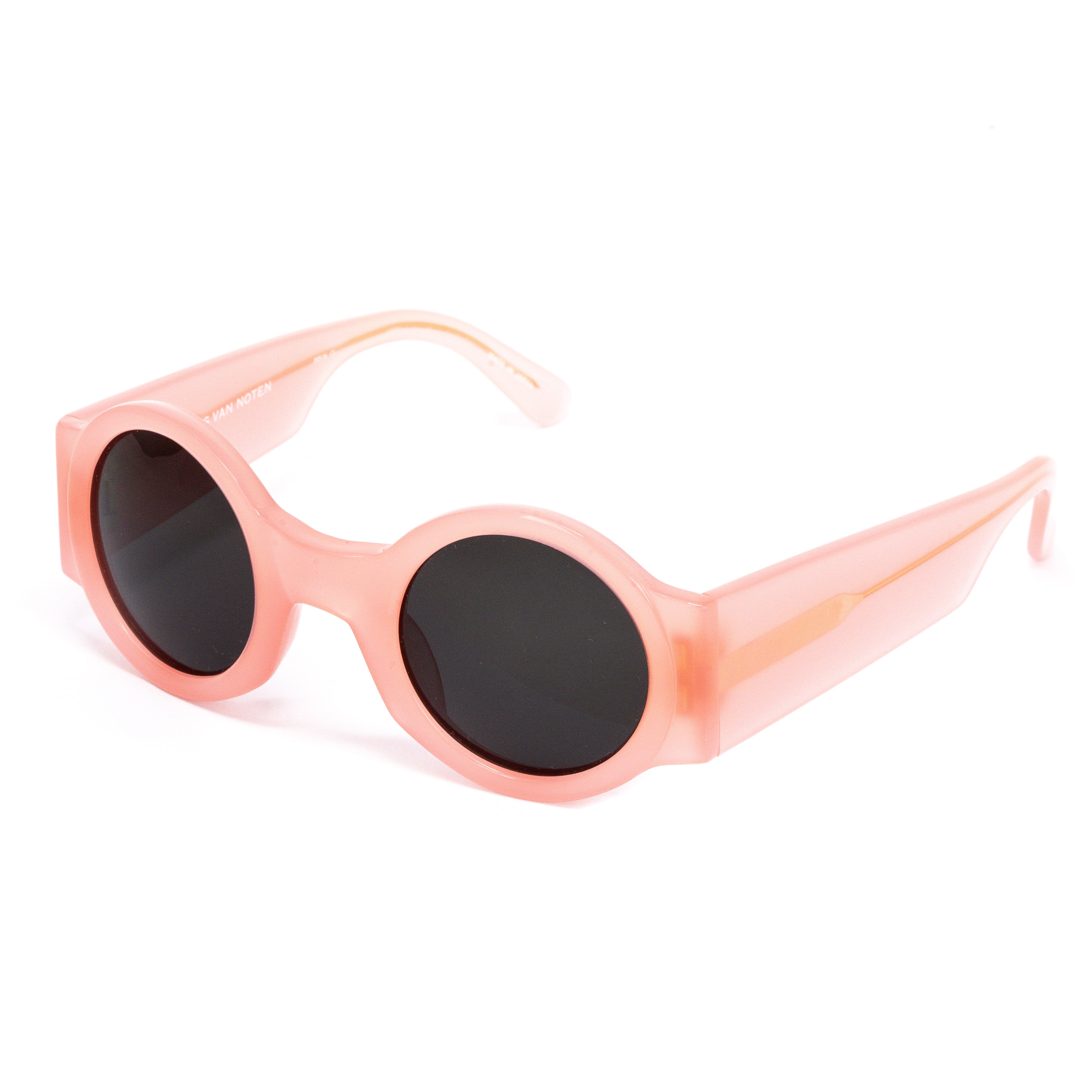 Dries Van Noten Unisex Round Grey Sunglasses