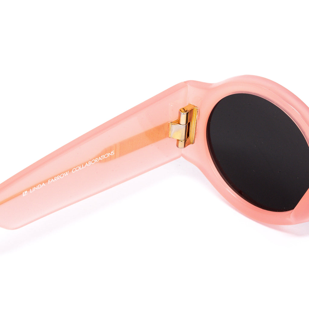 Dries Van Noten Unisex Round Grey Sunglasses